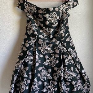 Francesca’s off the shoulders dress